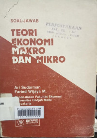 Soal Jawab Teori Ekonomi Makro dan Mikro