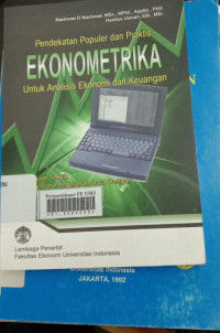 Ekonometrika untuk analisis ekonomi dan keuangan