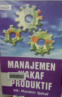 Manajemen wakaf produktif