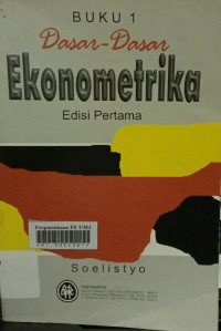 Dasar-dasar ekonometrika buku 1