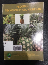 Pedoman teknologi produksi nenas