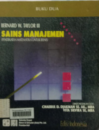 Sains manajemen (Pendekatan matematika untuk bisnis) buku2