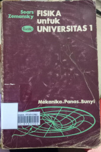 Fisika untuk universitas 1 : mekanika panas bunyi