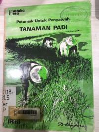 Petunjuk untuk penyawah tanaman padi