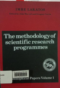 The methodology of scientific research programmes