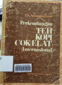 Perkembangan teh kopi coklat internasional