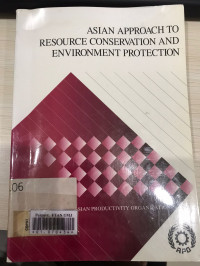 Asian approach to resource conservation and environment protection