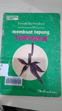 Membuat tepung tapioka