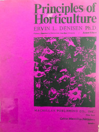 Principles of horticulture