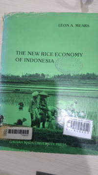 The new rice economy of Indonesia