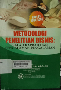 Metodologi penelitian bisnis