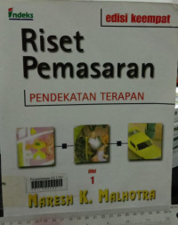 Riset Pemasaran (pendekatan terapan)