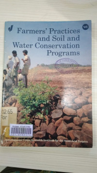 Farmer' practices and soil and water conservation programs