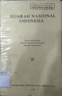 Sejarah nasional Indonesia II