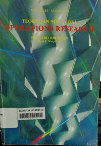Teori dan soal-soal operations research