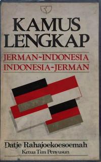 Kamus lengkap Jerman-Indonesia Indonesia-Jerman