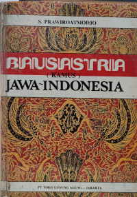 Bausastra (kamus) Jawa-Indonesia