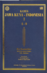 Kamus Jawa kuna-Indonesia, jiid 1 A-O