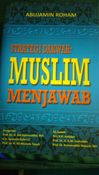 Strategi dakwah : muslim menjawab