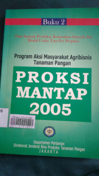 Program aksi masyarakat agribisnis tanaman pangan