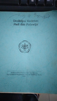 Deskripsi varietas padi dan palawija