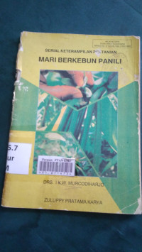 Mari berkebun panili