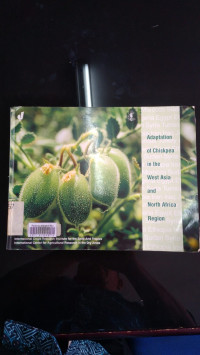 Adaptation of chickpea in the west asia  and north africa region