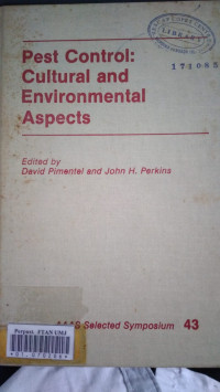 Pest control : cultural and environmental aspects