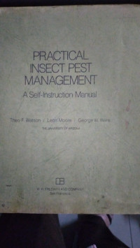 Practical insect pest management : a self instruktion manual