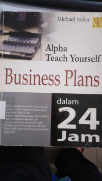 Alpha teach yourself : business plans