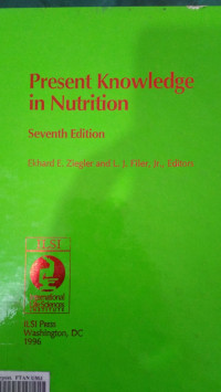 Present knowledge in nutrition