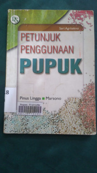 Petunjuk penggunaan pupuk