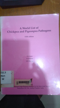 A world list of chickpea and pigeonpea pathogens
