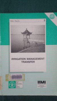 Irrigation management transfer