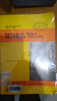 Tanaman sela diantara kelapa