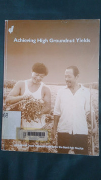 Achieving high groundnut yields