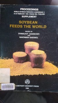 Soybean feeds the world : proceedings world soybean research conference V, 21-27 february 1994