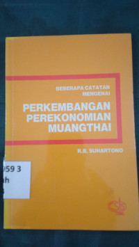 Perkembangan perekonomian muangthai