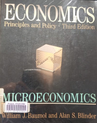 Economics principles and policy: third edition