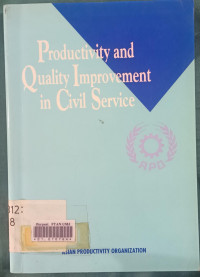 Productivity and quality improvement in civil service