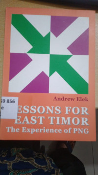 Lessons for east timor : the experience of png