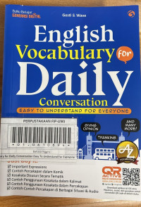 English Vocabulary for Daily Conversation To Understand For Everyone