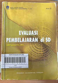 Evaluasi Pembelajaran Di SD