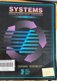 Systens Analysis and Design : Third Edition