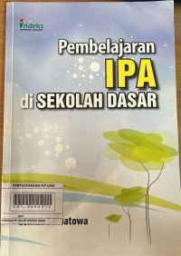 Pembelajaran IPA di Sekolah Dasar