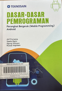 Dasar- Dasar Pemrograman : Perangkat Bergerak Mobile Programming Android