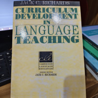 Curriculum development in language teaching