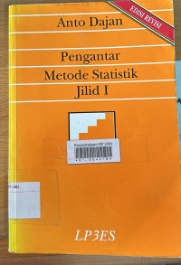 Pengantar Metode Statistik : Jilid 1 Edisi Revisi