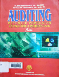 Auditing: (petunjuk pembuatan kertas kerja pemeriksaan)