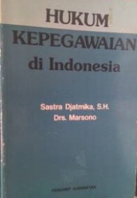 Hukum kepegawaian di Indonesia